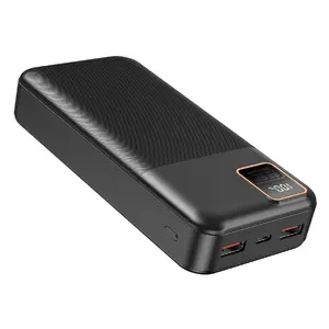 Power bank PATONA 9417 — Lithium Polymer 20000 mAh, Power Delivery & Quick Charge 3.0, 3.7 V, Black