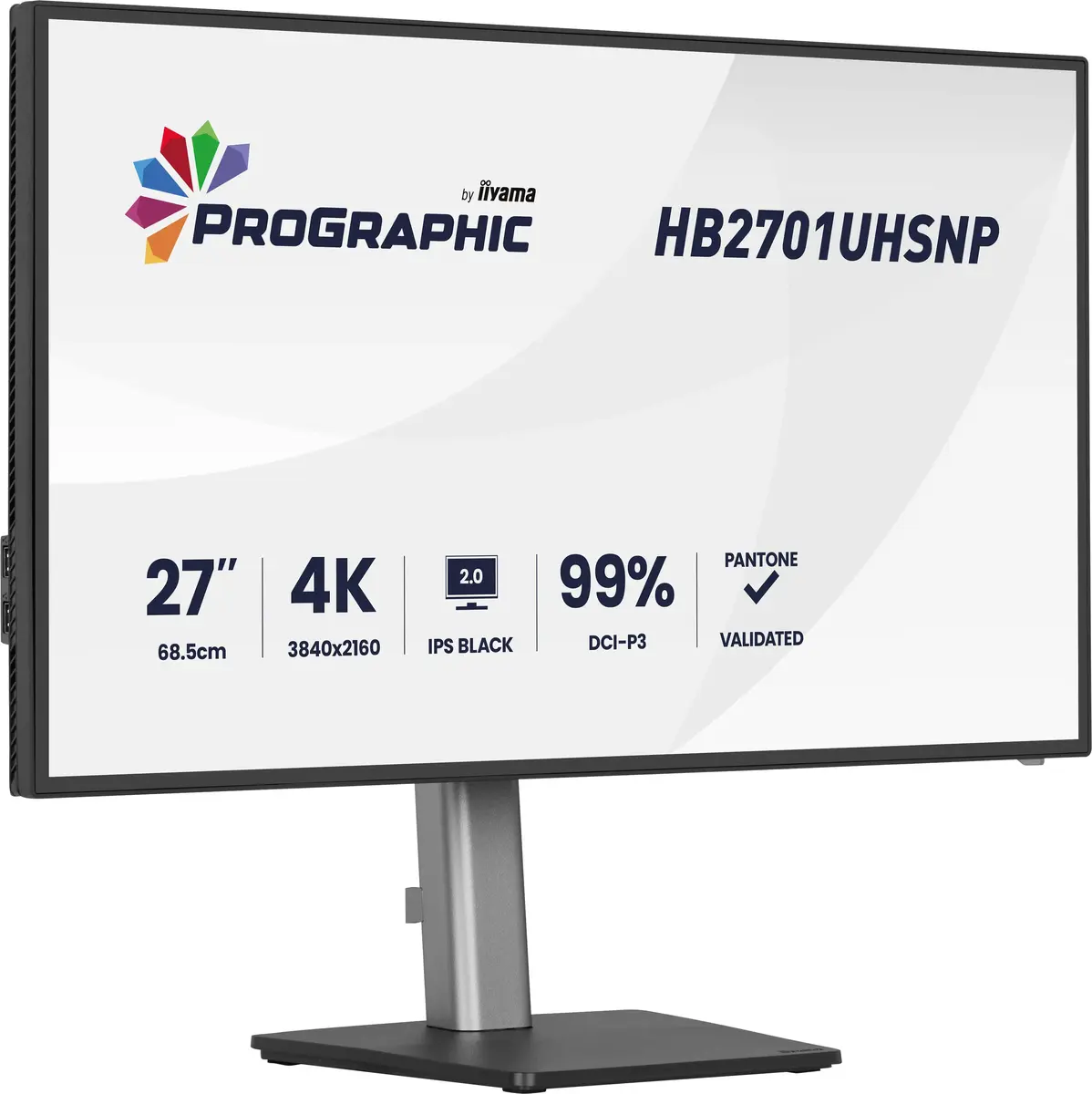 Монитор iiyama PROGRAPHIC HB2701UHSNP-B1 27 дюймов 4K Photo 2