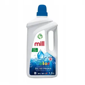 Laundry gel MADONIS MILL Colour 1.5 l — pack of 8 bottles, for colored fabrics