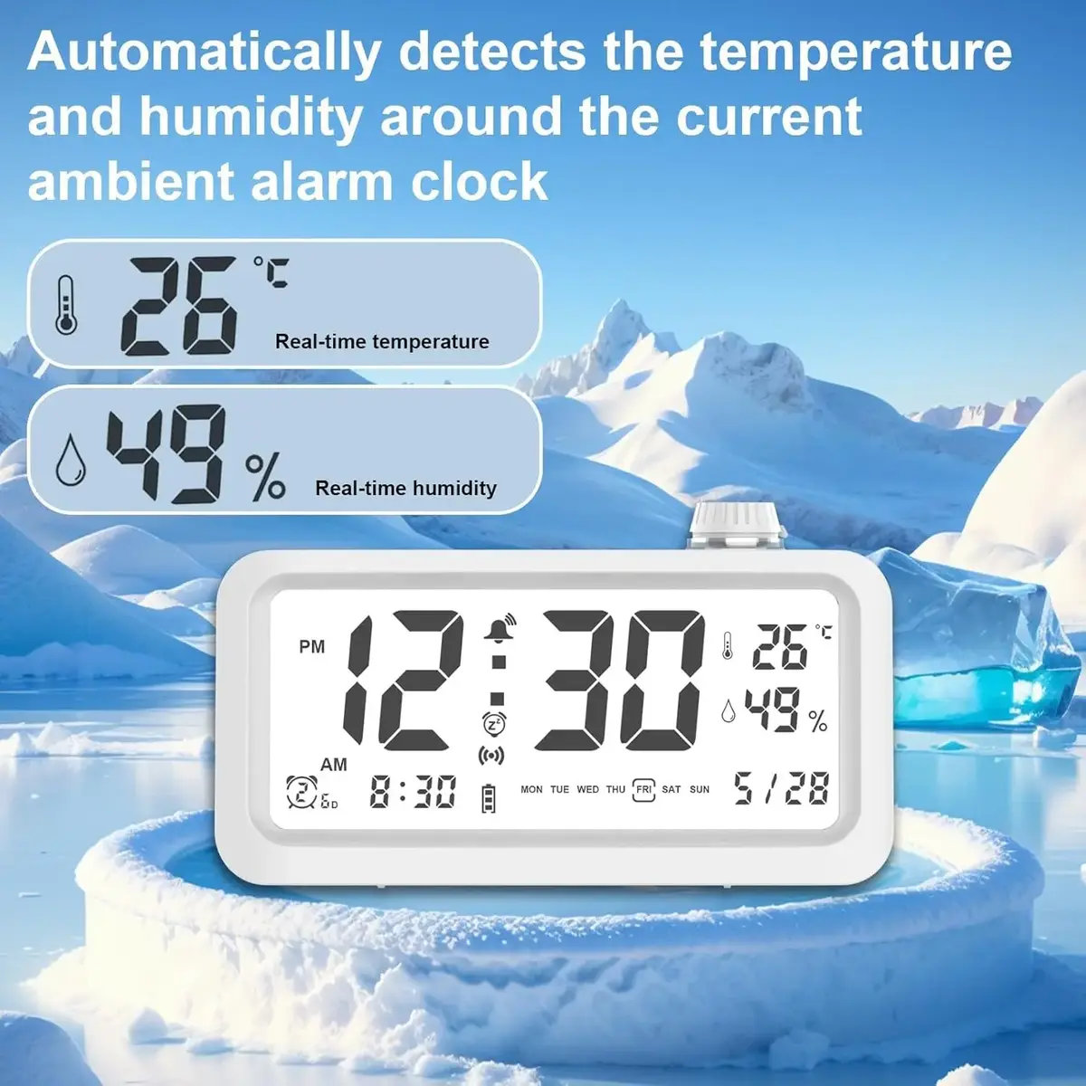 Riff RF-WAKEUP LED alarm clock Photo 2