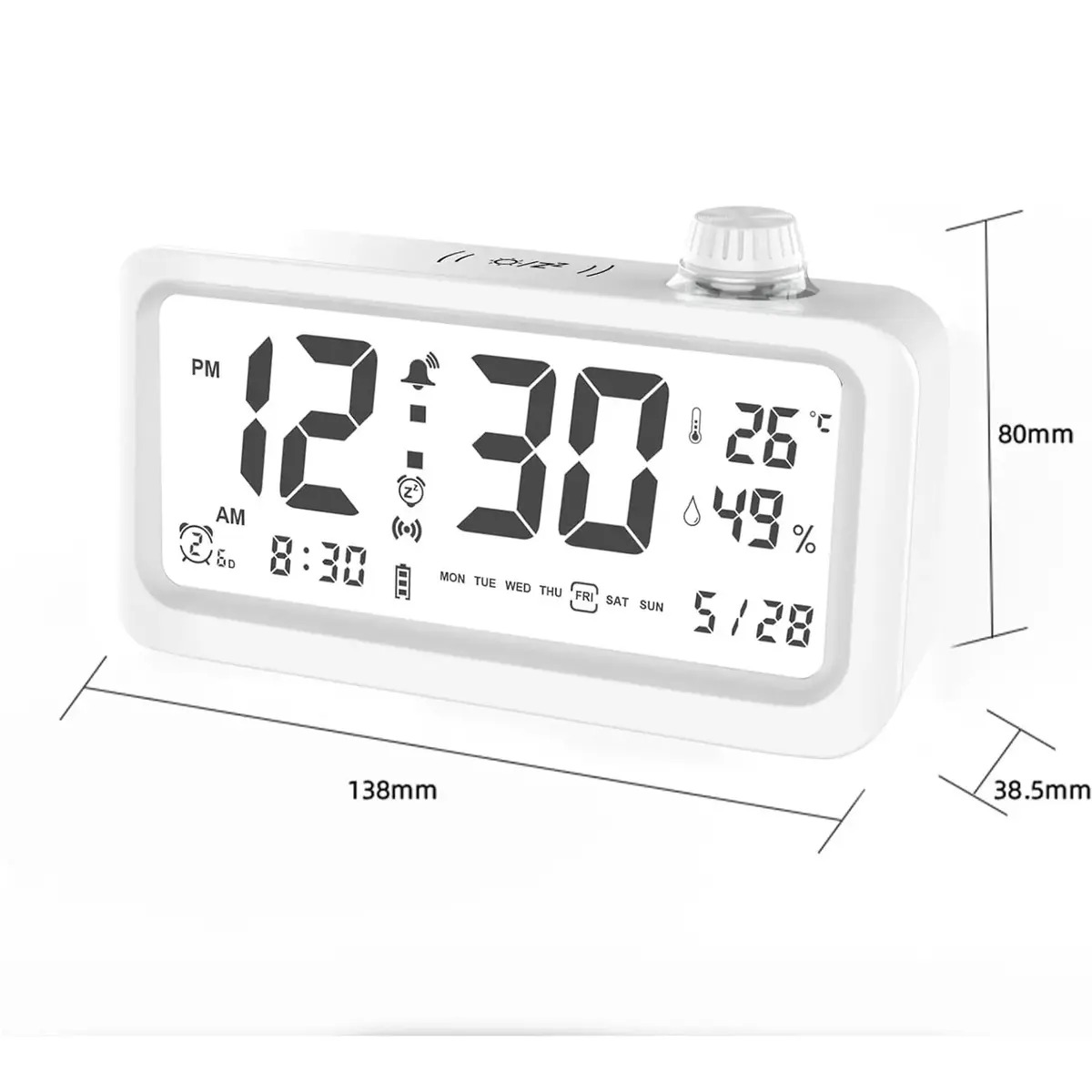 Riff RF-WAKEUP LED alarm clock Photo 5