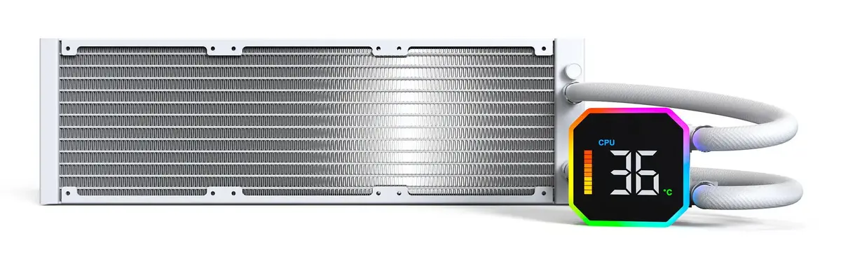 Montech HyperFlow Digital 360 all-in-one liquid cooler Photo 4