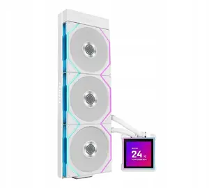 All-in-One Liquid CPU Cooler lian li HydroShift II LCD-S 360mm with RGB and LCD Display