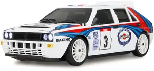 RC Drift Car Amewi LR28 4WD 1:28 RTR white — compact scale remote-controlled drift model