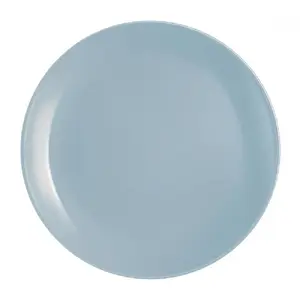 Dinner plate Luminarc Diwali Light Blue 25 cm ceramic plate, glazed, everyday use