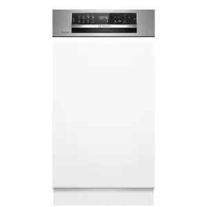 Semi-built-in slimline dishwasher Bosch Serie 6 SPI6EMS21E — 45 cm, 10 place settings, 44 dB, Energy class B