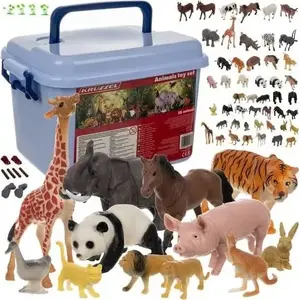 Kruzzel game figurines set 24816 — assorted animal figures by Kruzzel