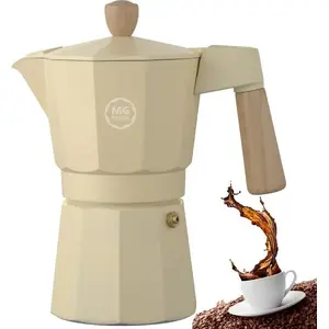 Coffee Moka Pot mg home 300 ml Lungo pressure brewer for 6 espresso cups