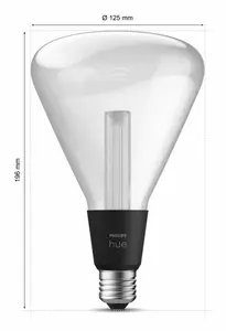 Smart bulb Philips Hue 929003151402 — Bluetooth and Zigbee, 6.8 W, transparent, Android/iOS compatible