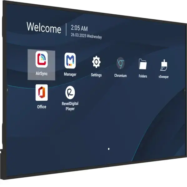 VIEWSONIC 75" 4K profesionāls komerciāls ekrāns Photo 2