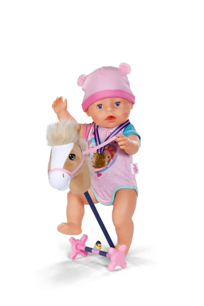 Leļļu aksesuāru komplekts ZAPF BABY born Hobby Horsing 43 cm Photo 2