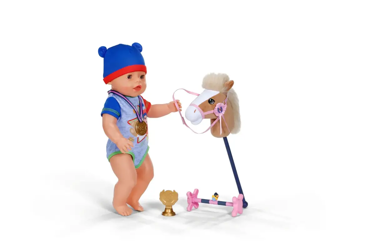 Leļļu aksesuāru komplekts ZAPF BABY born Hobby Horsing 43 cm Photo 6