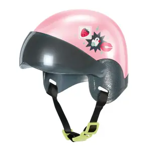 Leļļu ķivere ZAPF BABY born E-Scooter Helmet 43 cm — tekstils/plastmasa, vairākkrāsaina, vecums 3–12
