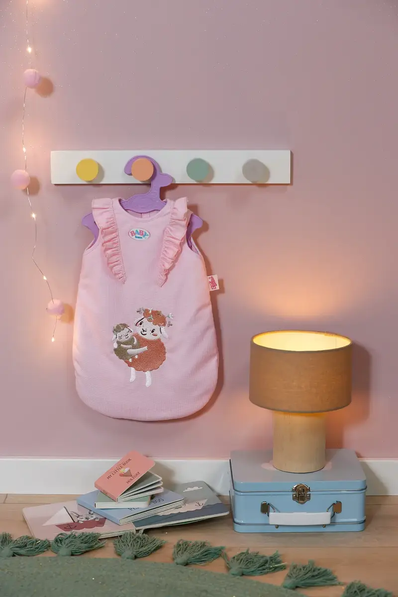 Спальный мешок для куклы ZAPF BABY born Sleeping Bag Flower Photo 5