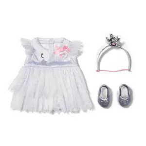 Leļļu apģērbu komplekts ZAPF BABY born Ballerina-Outfit 43 cm lellēm, daudzkrāsains, 3+
