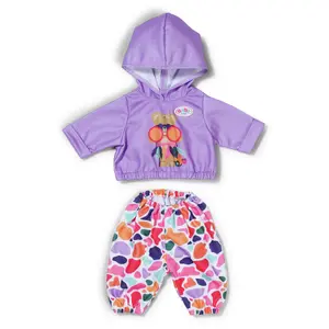 Lelles apģērbu komplekts ZAPF BABY born Hoodie Outfit 43 cm lellēm, daudzkrāsains, 3+