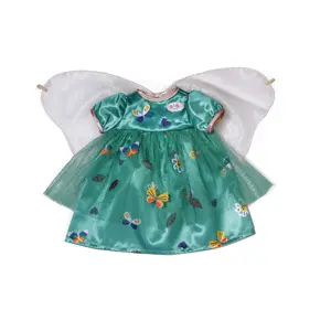 Lelles kleita ZAPF BABY born Fairy Dress with Wings 43 cm lellēm, daudzkrāsaina, salokāma, 3+