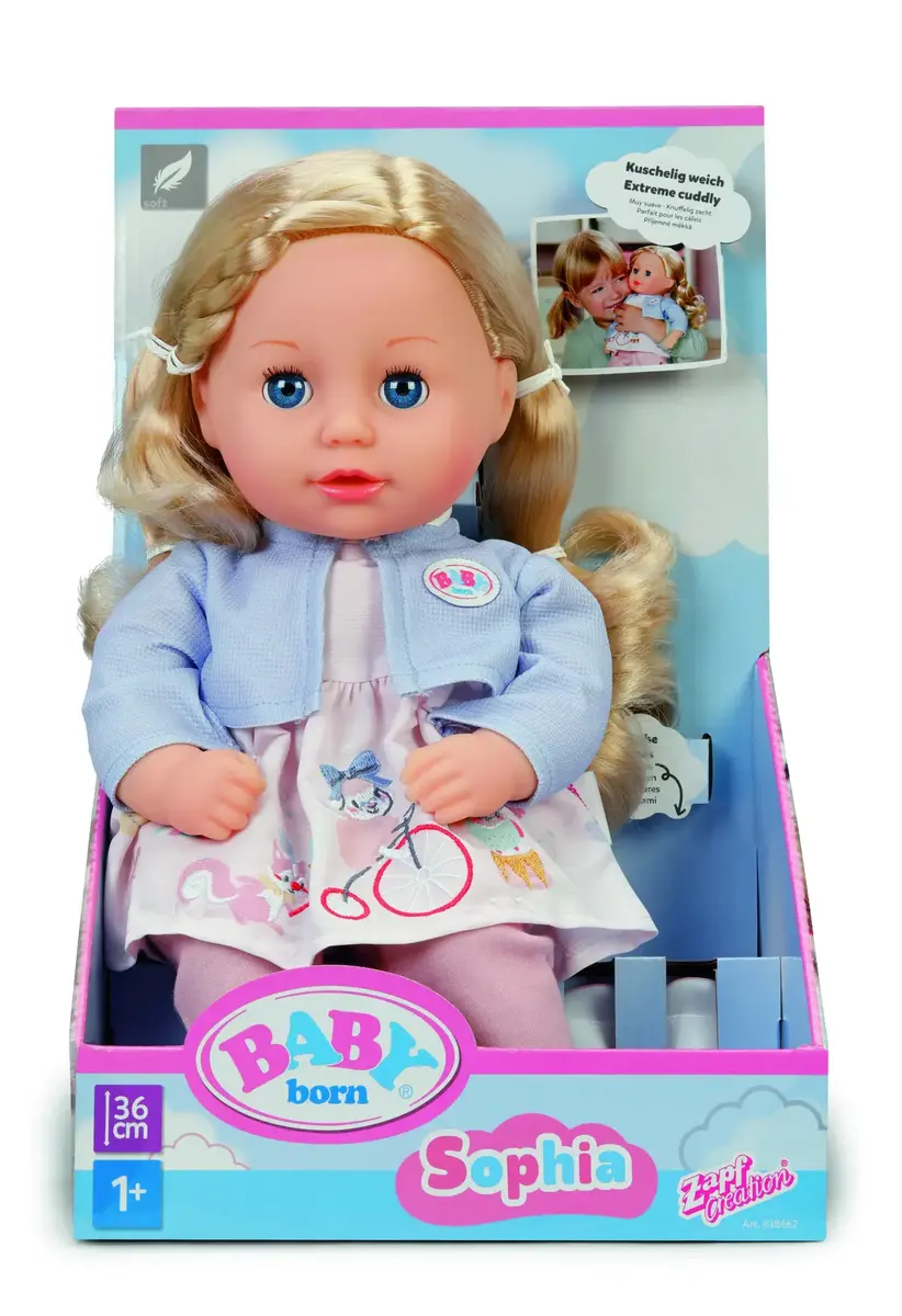 ZAPF BABY born Sophia Rose 36 cm lelle Photo 3