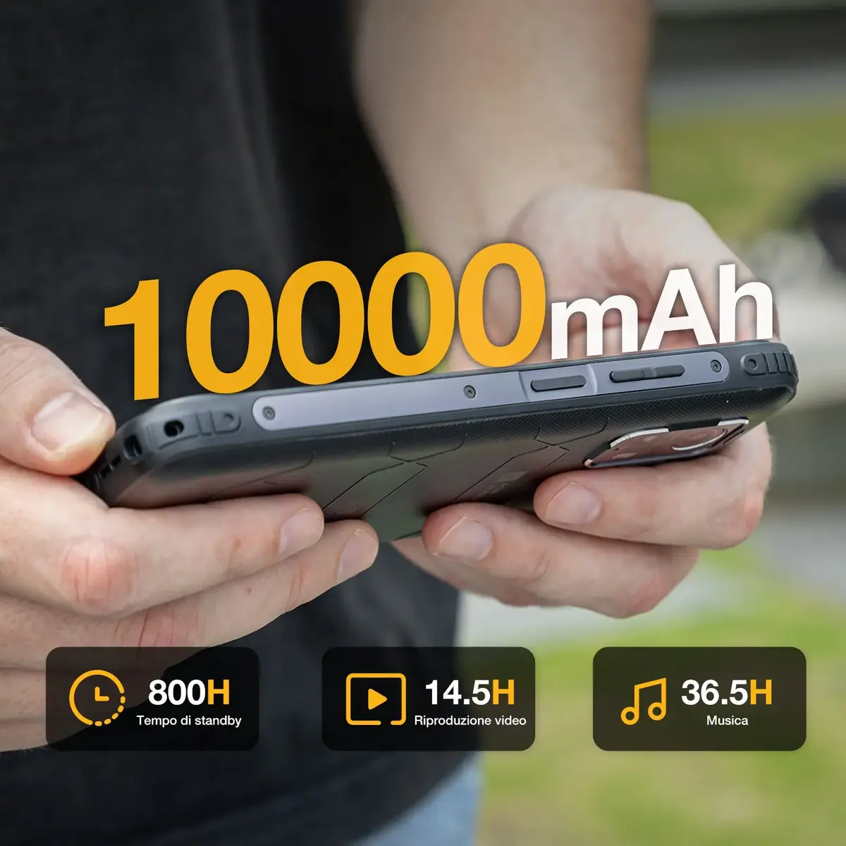 Смартфон AGM H Max — 6,56", Android 14 Photo 2