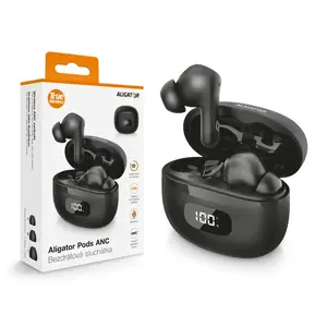 ALLIGATOR PODS ANC TWS08 headphones, black