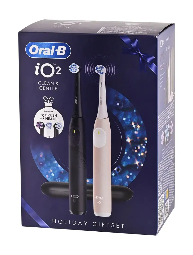 BRAUN Oral-B IO2 Duo Xmas — replacement brush heads 2-pack Photo 8