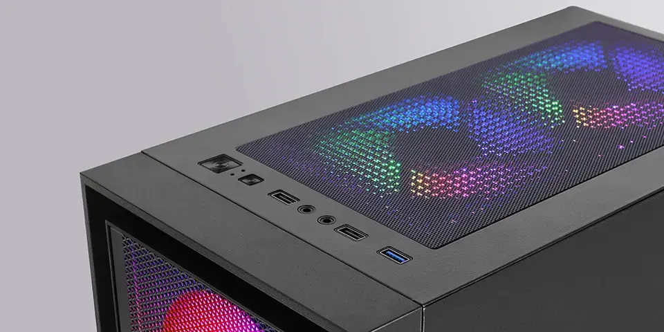 Корпус TACENS Mars Gaming MC-AIR Midi Tower Photo 3