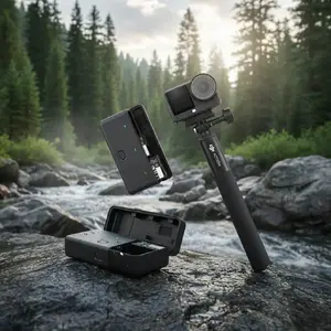 Action camera DJI Osmo Action 6 Adventure Combo — 38 MP, 4K Ultra HD, 1/1.1" CMOS, 155° FOV, 2x digital zoom