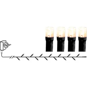 Outdoor LED string lights Star Trading Crispy Ice 12.6 m, 180 LEDs, 3000K, IP44