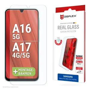 Прозрачная защитная пленка/стекло e.v.i. 02199 для Samsung Galaxy A17 (4G/5G) и A16 — 1 шт., прозрачная