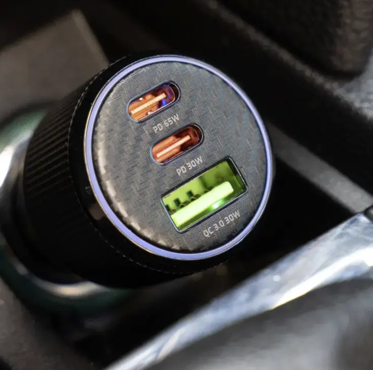 Auto lādētājs SWISSTEN PD 2x USB-C / USB 95W Photo 3