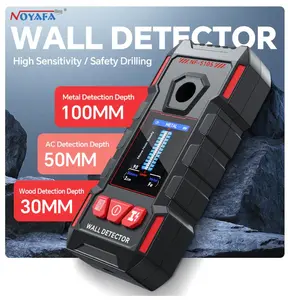 Sienas detektors NOYAFA NF-5105 ar augstu jutību, LCD ekrāns, metāla/koka/strāvas vadu noteikšana