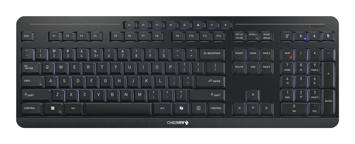 Klaviatūra Cherry Stream ultimate — pilna