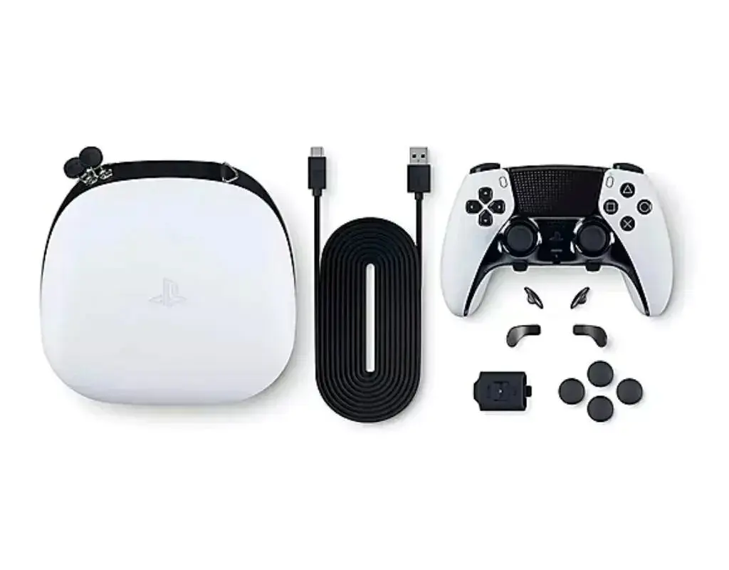Sony DualSense Edge V2 White — bezvadu PS5 kontrolieris Photo 3