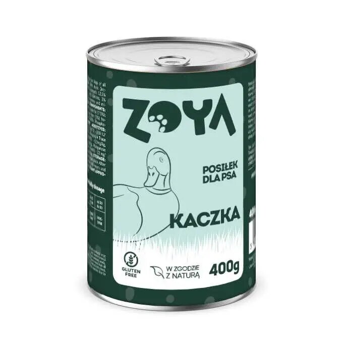 Sausa barība suņiem ZOYA Kaczka 400