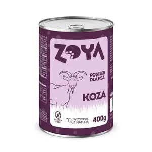 Влажный корм для собак ZOYA рецепт козы — 400 г, полноценный для взрослых, без глютена и сои