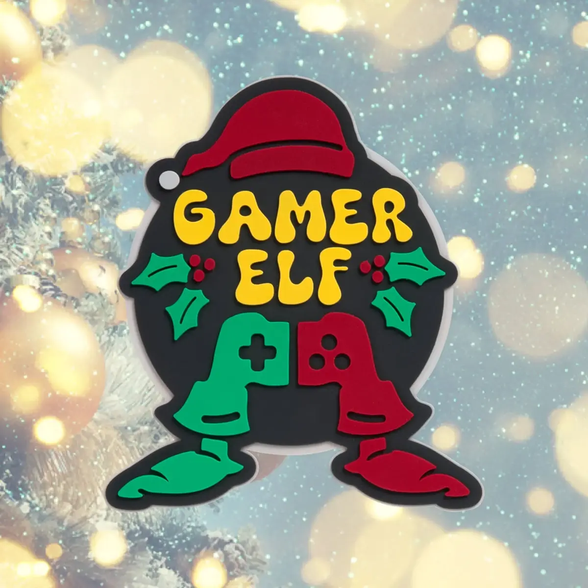 Badge LAUT MAGMOJI SILLY – Gamer Elf Christmas Edition Photo 2