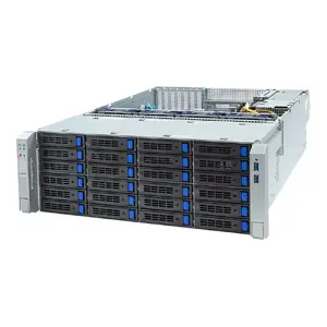 4U Rack serveris GIGABYTE S453-S70-AAV1 — divu ligzdu LGA4677, DDR5, 16 DIMM, 38× 2.5"/M.2, 1600W redundants PSU (80 PLUS Titanium)