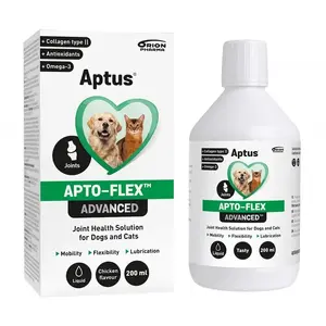 Liquid collagen supplement Aptus APTO-FLEX Advanced 200 ml for dogs and cats, liquid dietary supplement, 200 g