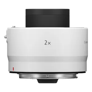 Objektīva pagarinātājs Canon Extender RF 2x — Canon RF bajonets, svars 340 g, diametrs 71,2 mm