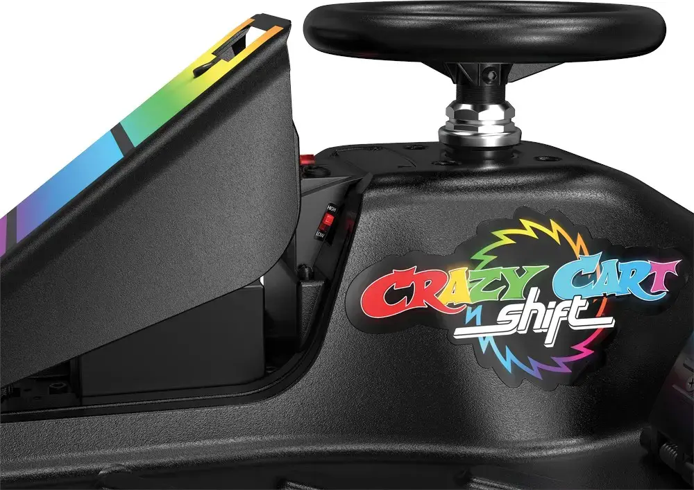 Elektriskais drift karts Razor CRAZY CART Shift Lightshow Photo 17