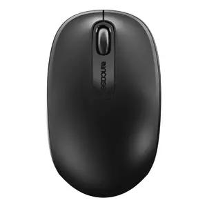 Беспроводная мобильная мышь Travel Ambidextrous RF Optical, Incipio Designed by Microsoft 1850, 3 кнопки, колесо, чёрная