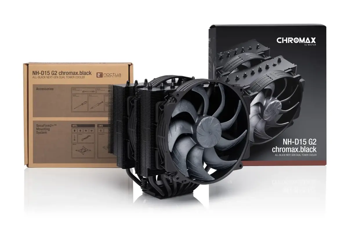 Noctua NH-D15 G2 chromax.black CPU dzesētājs Photo 5