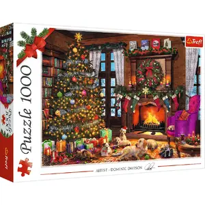 Jigsaw puzzle TREFL Trefl Christmas is coming — 1000 pieces, width 683 mm
