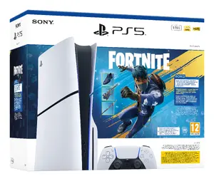 Sony PlayStation 5 Game Console 1 TB SSD Wi-Fi Gigabit Ethernet Black White with Gamepad