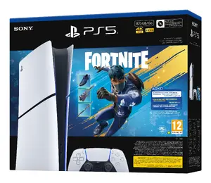 Игровая консоль Sony PlayStation 5 Digital Edition Slim с твердотельным накопителем 825 ГБ и комплектом Fortnite