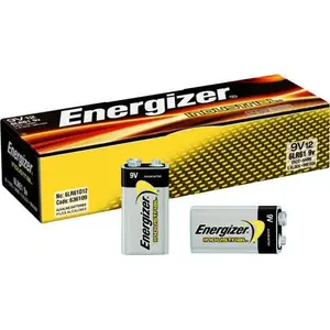 Baterija Energizer 9V Industrial bloks — 1 gab.