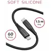 SWISSTEN USB-C uz Lightning kabelis 60W 1,5 m Photo 2