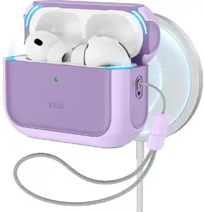 Protective case ESR Orbit Halolock MagSafe for Apple AirPods Pro (3) — Lavender