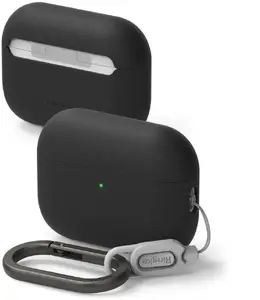 Protective silicone case Ringke for Apple AirPods Pro 3 — black