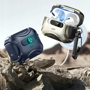 Защитный чехол ESR Cyber Flicklock Halolock MagSafe для Apple AirPods Pro 3 — синий